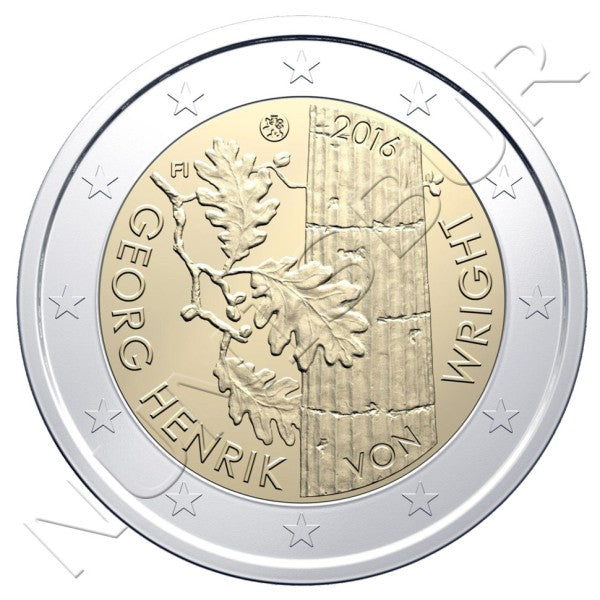 2 euros FINLAND 2016 - Georg Henrik Wright