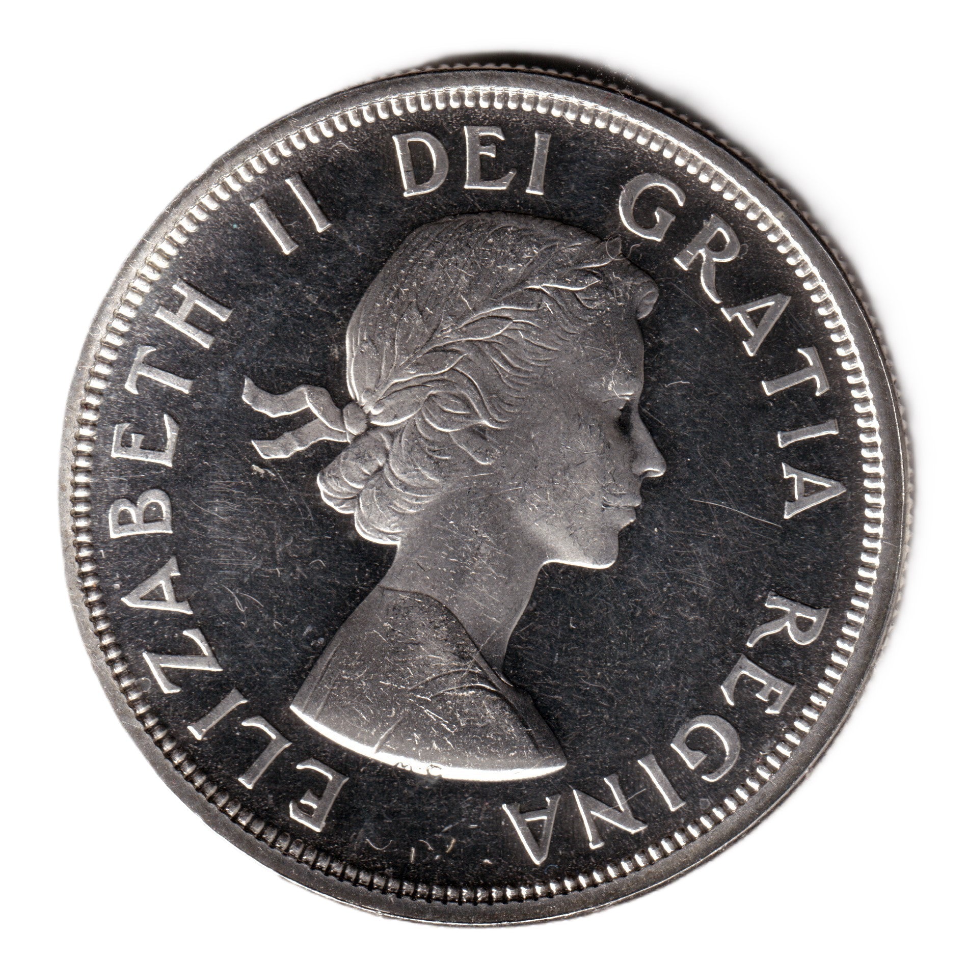 1 dolar plata CANADA 1963 CANOA
