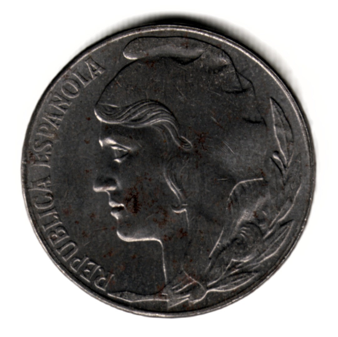 5 céntimos ESPAÑA 1937 -  II República española